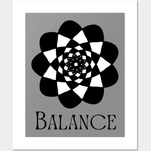 Balance Mandala Posters and Art